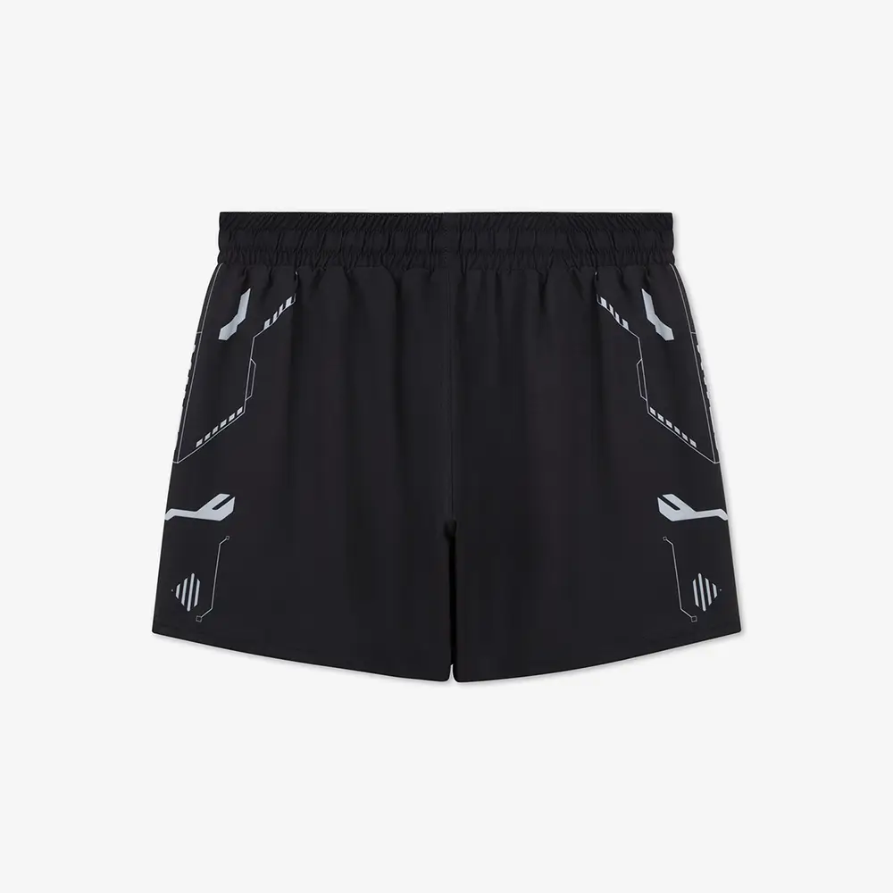 manto shorts 2 in 1 shield black 2