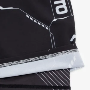 manto shorts 2 in 1 shield black 4