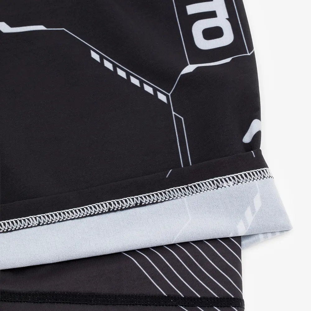 manto shorts 2 in 1 shield black 4