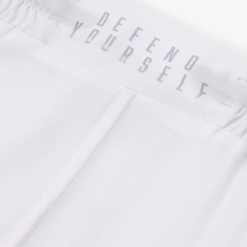 manto shorts 2 in 1 shield white 6