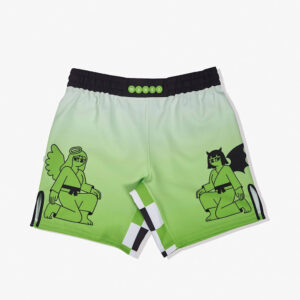 manto shorts two sides green 1