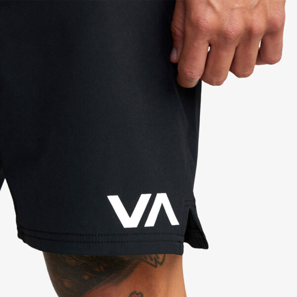 rvca shorts grappler black 5