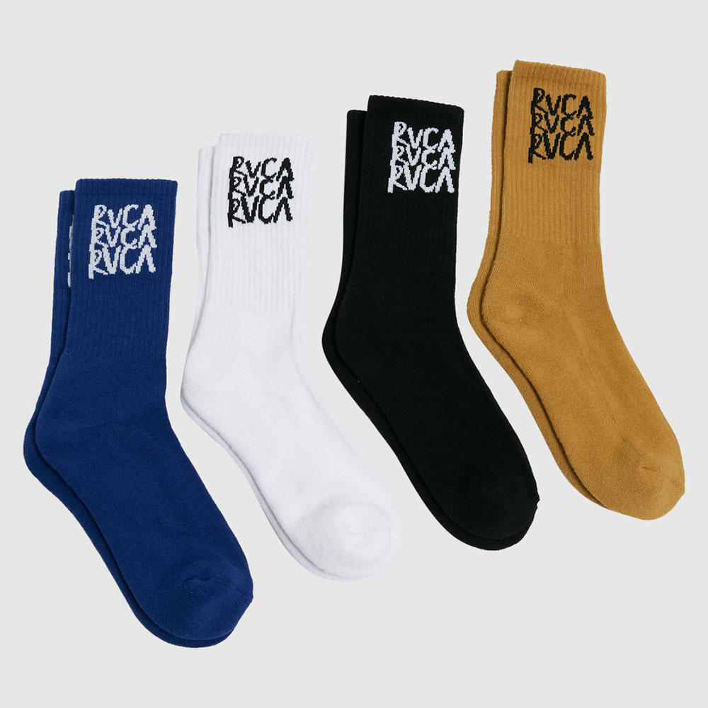 RVCA Socks Seasonal 4-pack - Rebelz