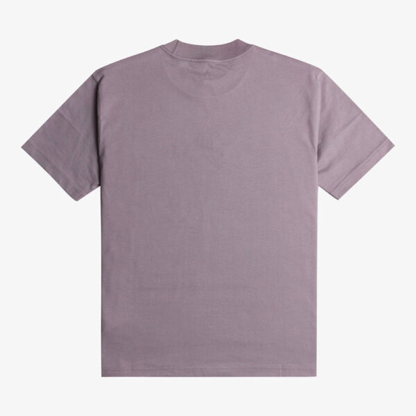 rvca t shirt balance flock purple 2