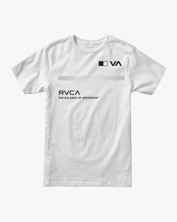RVCA T-shirt Pix Bar white