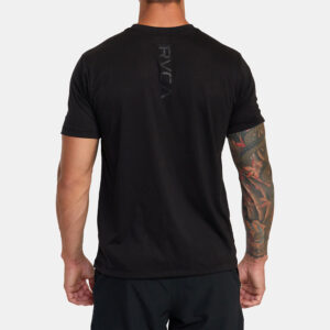 rvca t shirt va sport mark black 6