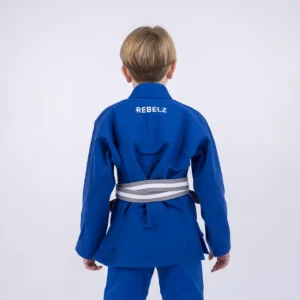 rebelz bjj gi kids academy 2 blå 2