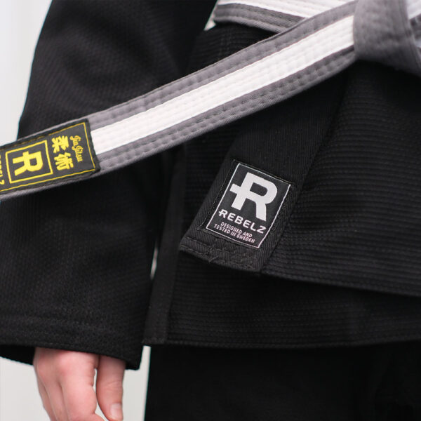 rebelz bjj giacademy kids black 4