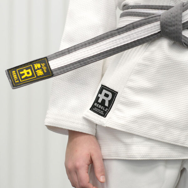 rebelz bjj giacademy kids white 3