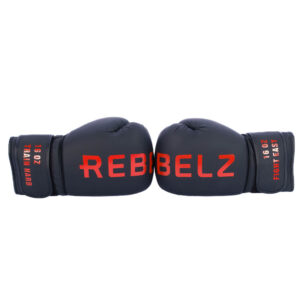 rebelz boxing gloves black:red 2