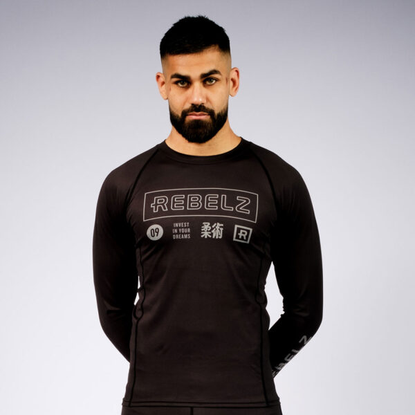 rebelz rashguard men stealth 2.0 long sleeve 2