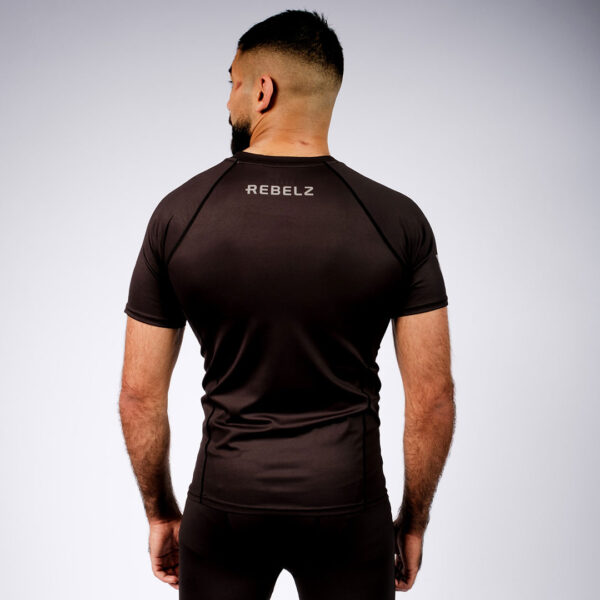 rebelz rashguard men stealth 2.0 short sleeve 3