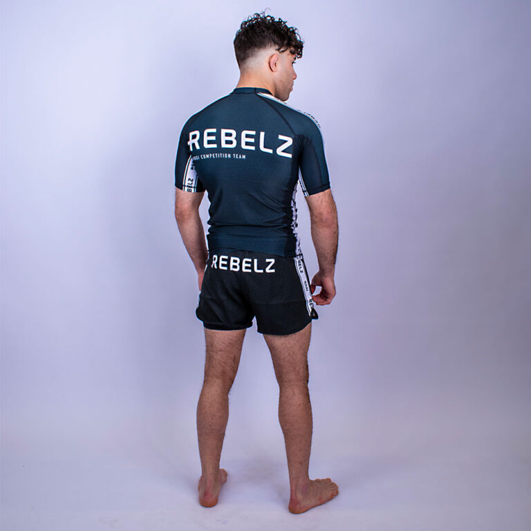 Rebelz Rashguard Ranked black - Rebelz