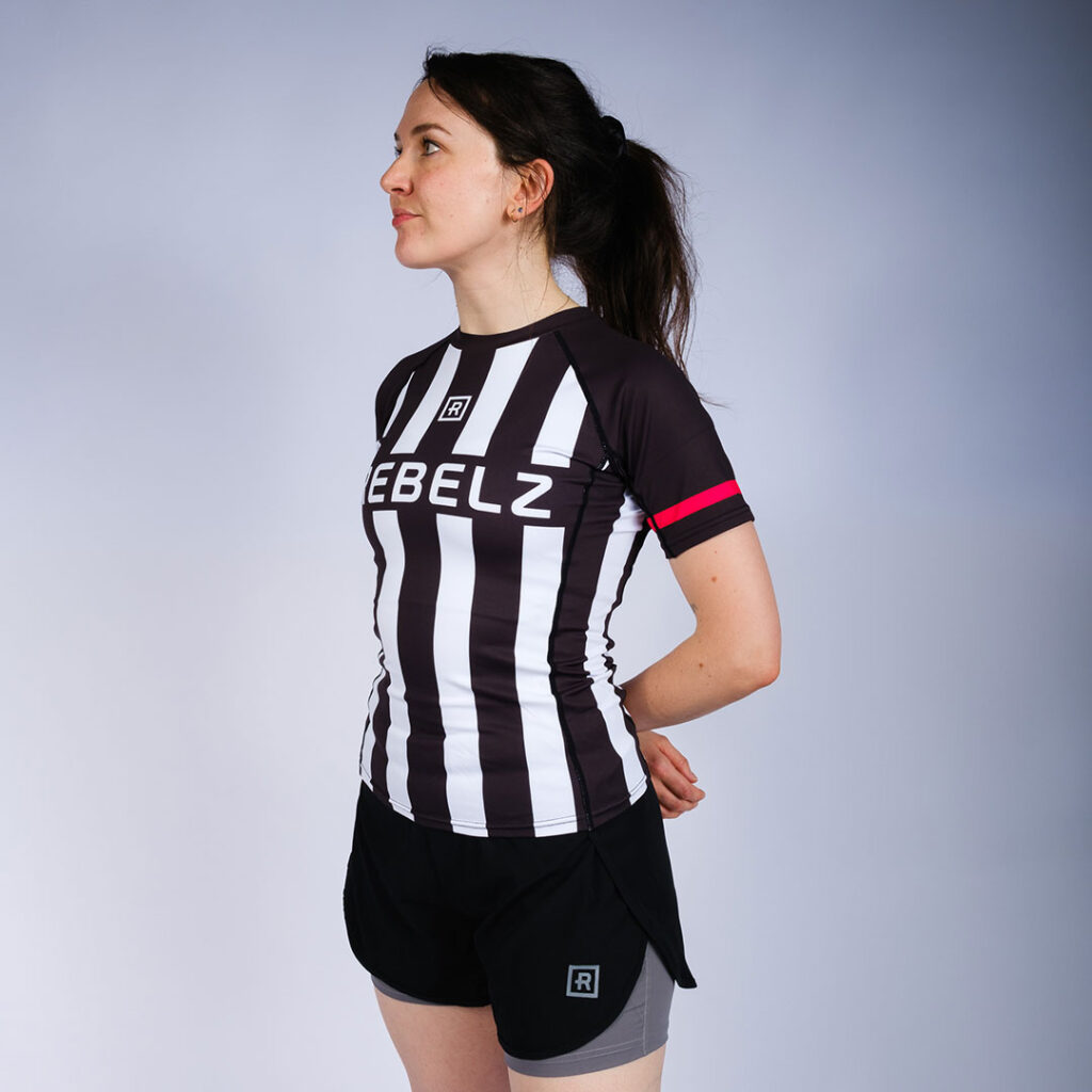 Rebelz Rashguard Women Ranked Fight Club black Rebelz