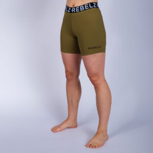 rebelz vale tudo shorts women core green 2