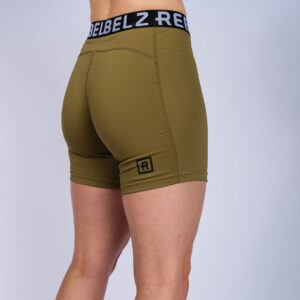 rebelz vale tudo shorts women core green 4