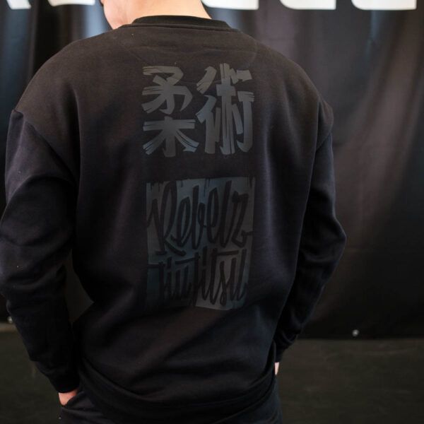 rebelz x shamo sweatshirt blackblack 4