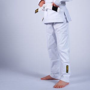 rebelz bjj gi kids gold standard 3 white 4