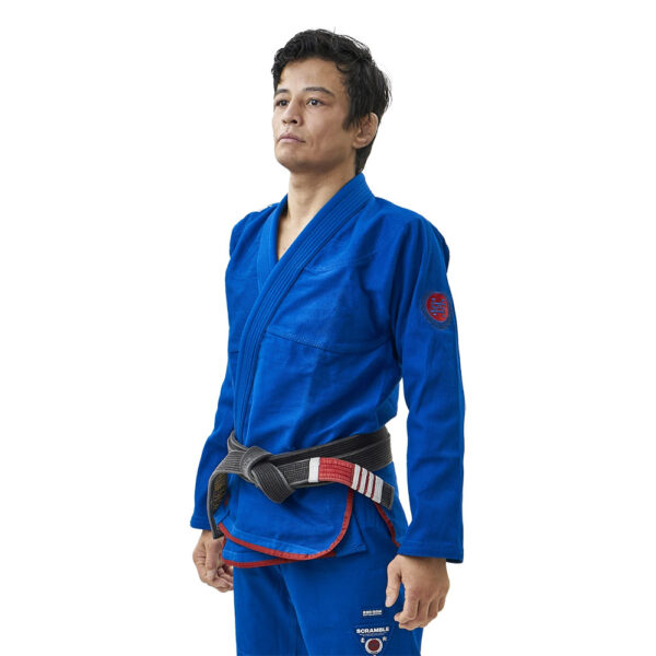 scramble bjj gi athlete comp blue 3