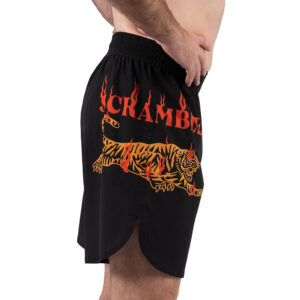 scramble shorts burning tiger 4
