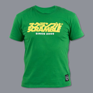 scramble t shirt base green 1