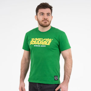 scramble t shirt base green 2