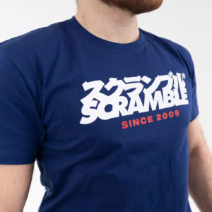 scramble t shirt base navy 5