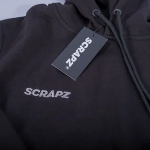 scrapz hoodie svart 2