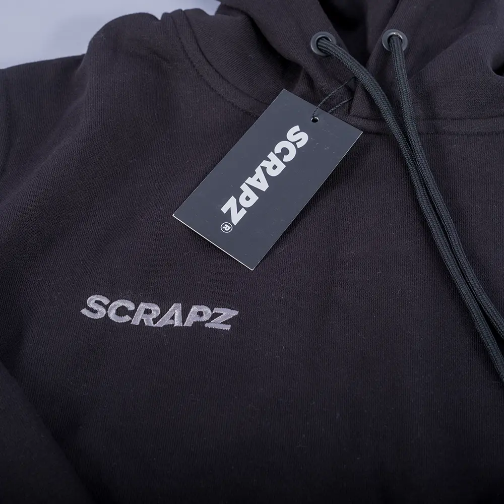 scrapz hoodie svart 2
