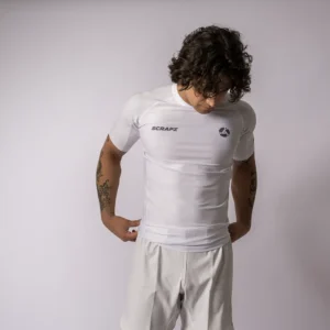 scrapz rashguard white 2