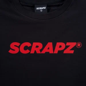 scrapz t shirt black:red 3