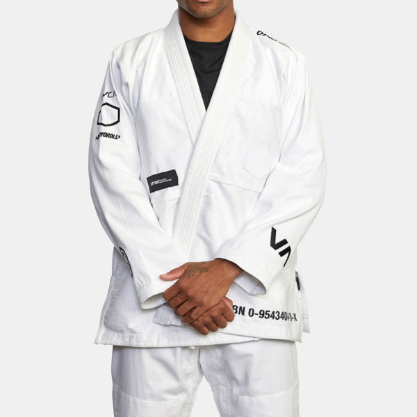 shoyoroll x rvca x dpm bjj gi white 3