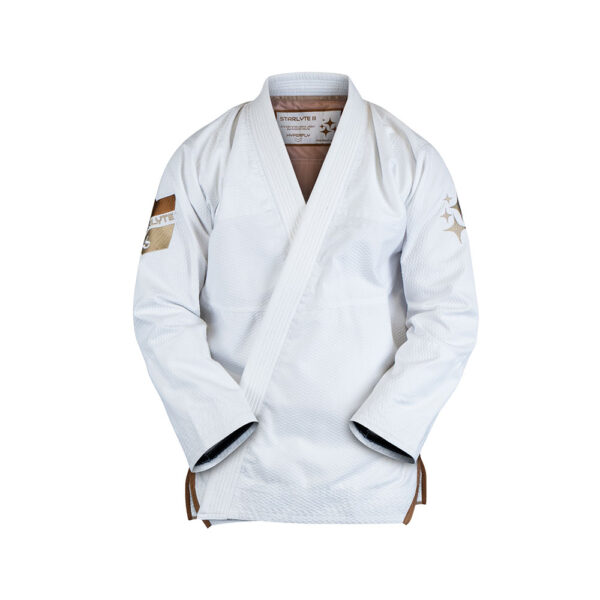 Hyperfly BJJ Gi Starlyte III white/mocha 1