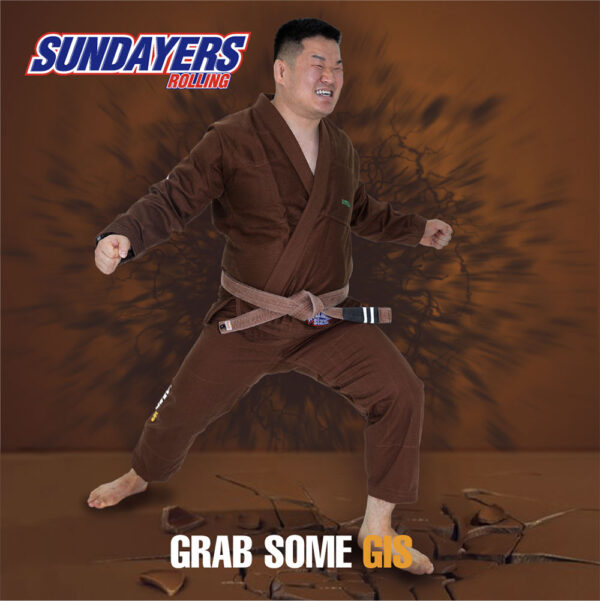 sunday grocery store bjj gi energy brown 1