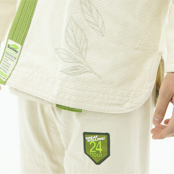 sunday grocery store bjj gi tea time unbleached 7