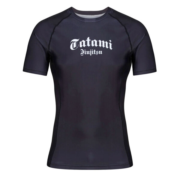 tatami rashguard gothic short sleeve 1