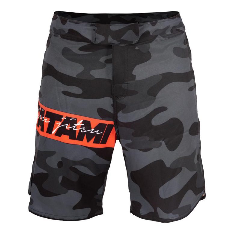 Tatami Shorts Red Bar Camo - Rebelz