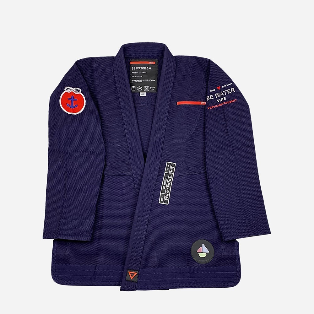 VHTS BJJ Gi Be Water navy