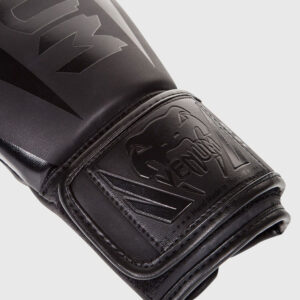 venum boxing gloves elite black 3