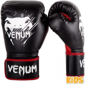 Venum Boxing Gloves Kids Contender black/red
