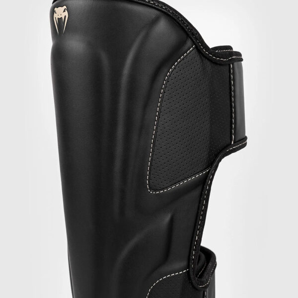 venum shin guards impact evo black 4