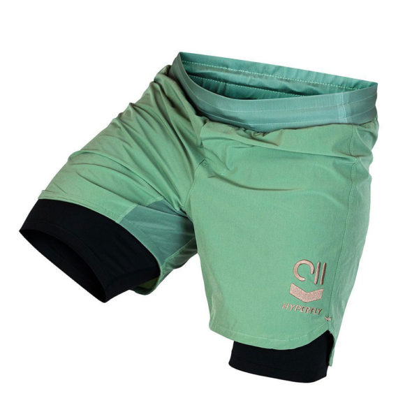 hyperfly shorts icon sagegold 4