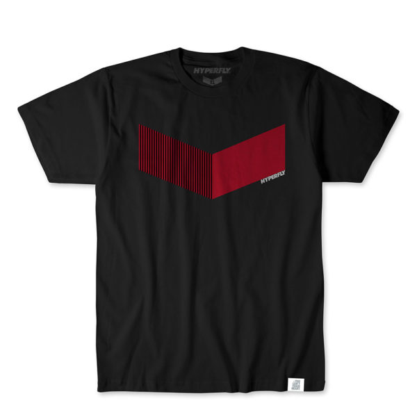 hyperfly t shirts icon black red 1