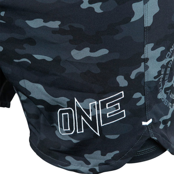 hyperfly x one fc shorts black camo 3