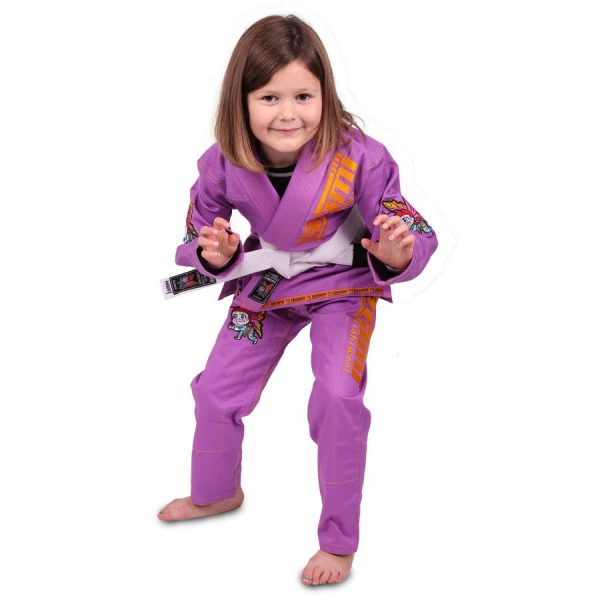 Tatami BJJ Gi Kids Animal V2 purple incl. white belt