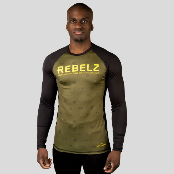 rebelz rashguard gold standard long sleeve 1