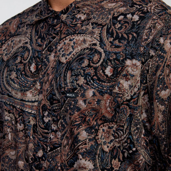 rvca skjorta tangier paisley 5