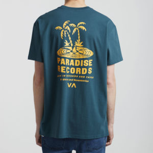 rvca t shirt paradise records 1