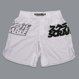 scramble shorts core white 1
