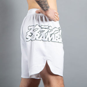 scramble shorts core white 3